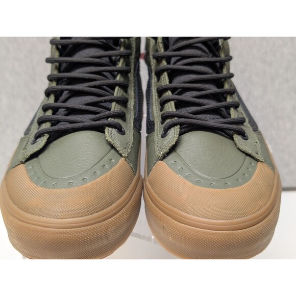 Vans MTE Sk8-Hi Waterproof Insulated Shoe Olive Green Mens 7 Women's 8.5 - Picture 2 of 11